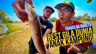 Dunia Anak Kampung : Tangkap Ikan Haruan Sebesar Lengan!