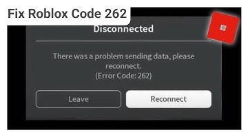 How To Fix error Code 262 On Roblox ( New Process 2024) || Fix error Code 262 ||