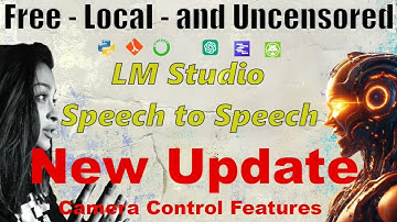 LM Studio AI Speech to Speech v2 — now with camera vision and object detection!