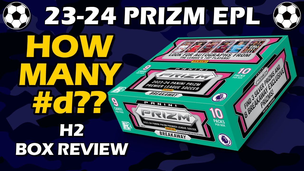 SO MANY SERIALS!! 2023-24 Panini Prizm EPL Breakaway H2 Box Soccer Review