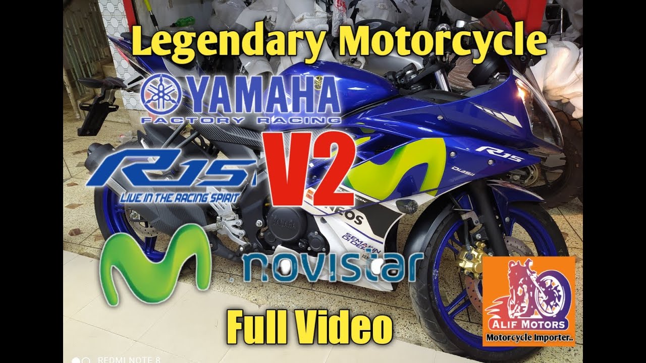 Legendary Motorcycle Yamaha R15 V2 MOVIE STAR Alif Motors