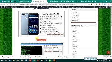 Symphony G100 Cm2 Boot File Frp Bypass MT6739 8.1 Frp Reset Da File 100% Tested