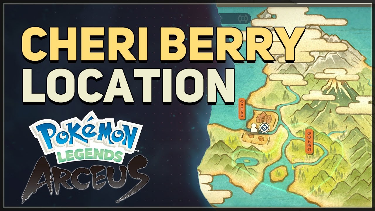 Cheri Berry Location Pokemon Legends Arceus YouTube