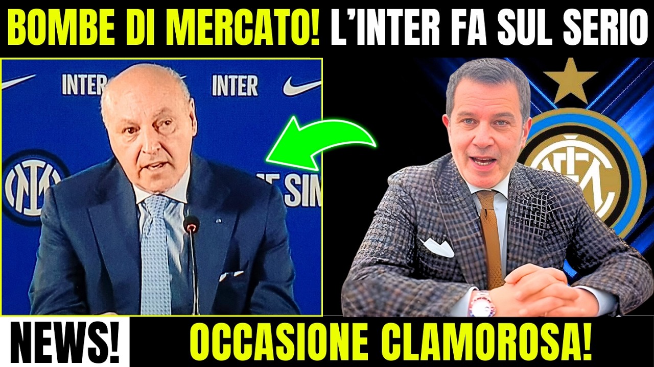 Mercato Inter💣Bomba dalla Spagna! Pedulla’: 