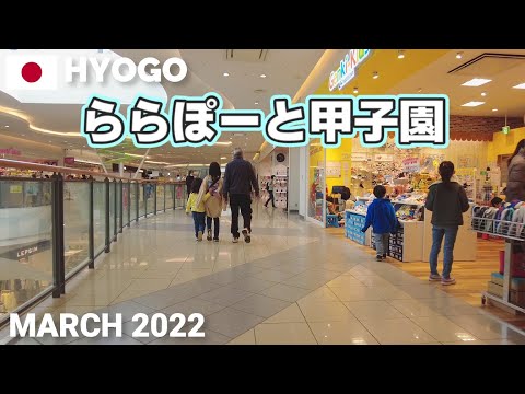 【兵庫】ららぽーと甲子園を歩く2022 三井ショッピングパーク LaLaport KOSHIEN Walking Tour, Hyogo, Japan