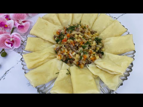 Наше Любимое Блюдо / Индийские Манты / Жаппасай / Необычное Вкусное Блюдо