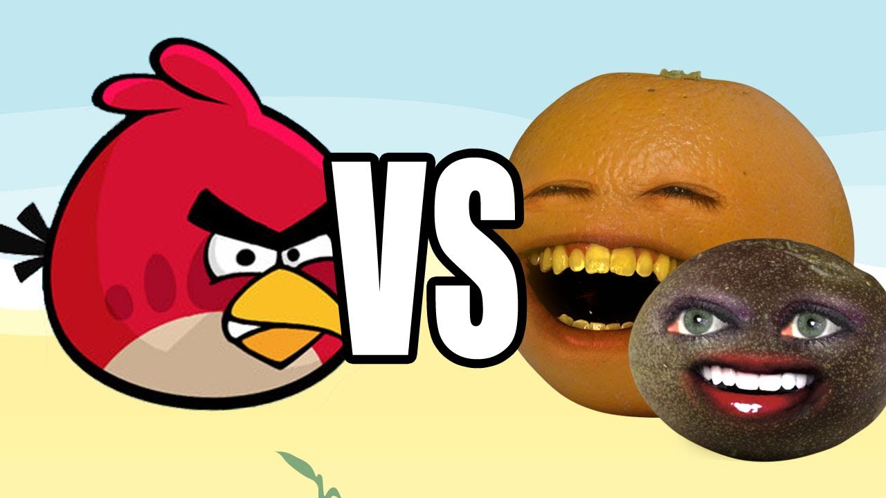  Annoying  Orange  vs Angry  Birds  PASSION FRUIT YouTube