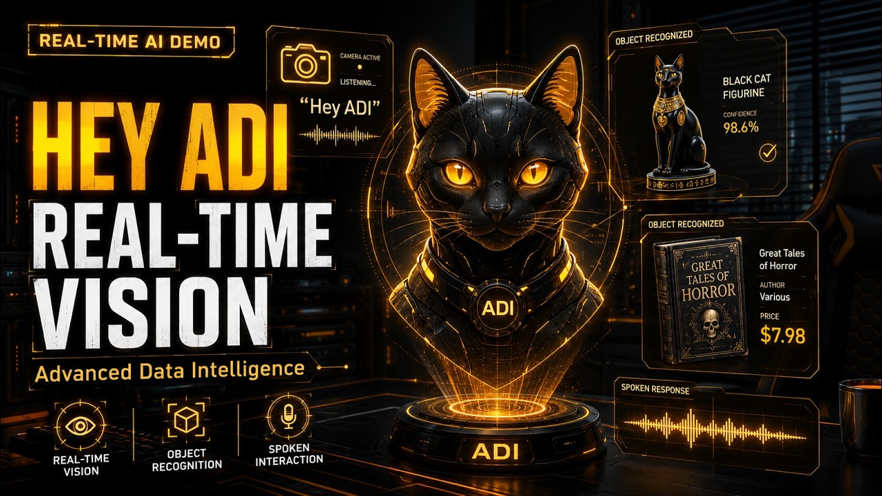 ADI Realtime mode demo — continuous vision, conversational pace