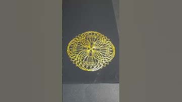 Spirograph Art to Help You Relax | #spirograph #ASMR #viral #cat #art