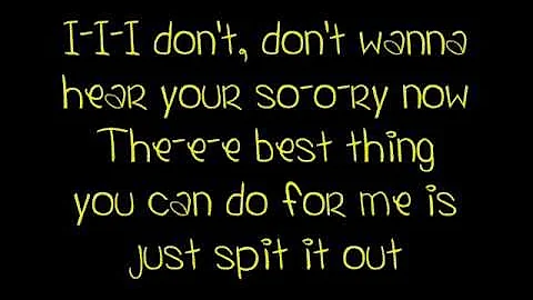 Fefe Dobson - Stuttering [Lyrics] [HQ]