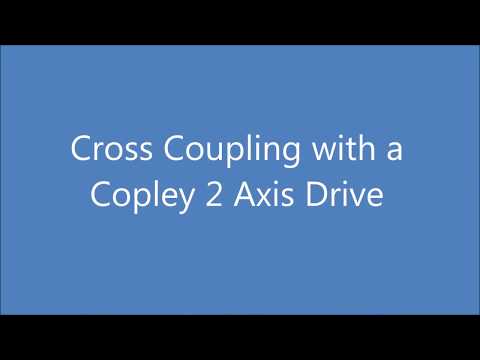 Cross Coupling Motion Control using Copley 2 Axis drives