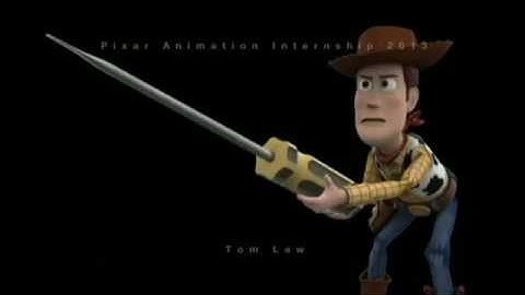 |TOY STORY| Woody Test Animation with Sound Part 12