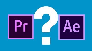 Premiere Pro i After Effects - do czego służą?