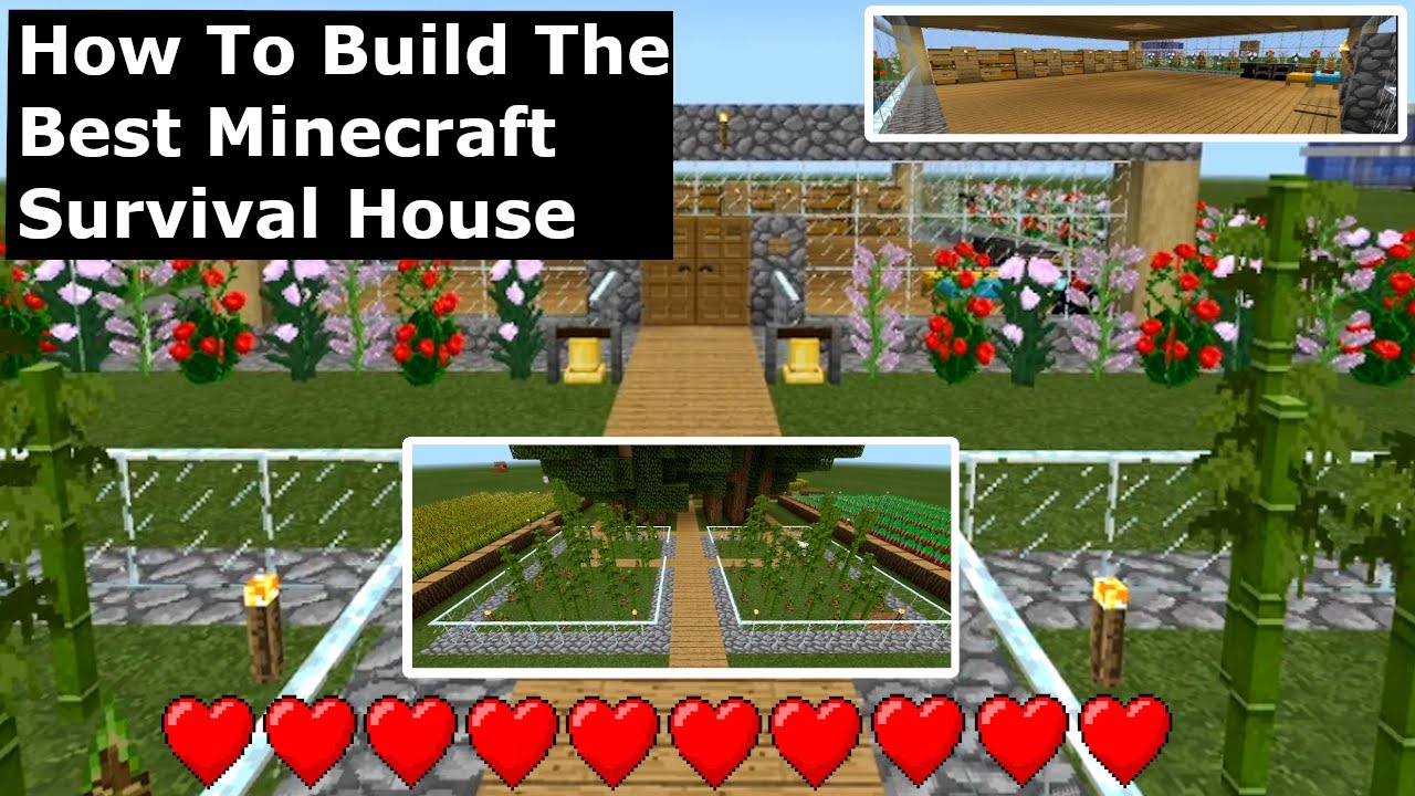 How To Build The Best Minecraft Survival House - YouTube