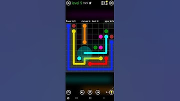 How To Solve Flow Free Classic Pack Level 9 9x9 Board Walk Through Solution Walkthrough
