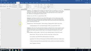 Article Portfolio Instructions
