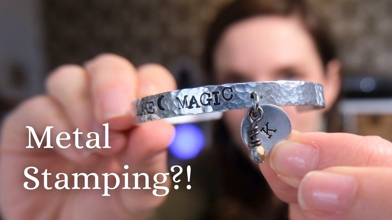 VOOLENVINE: Crochet, Beads… and Now Metal Stamping?!