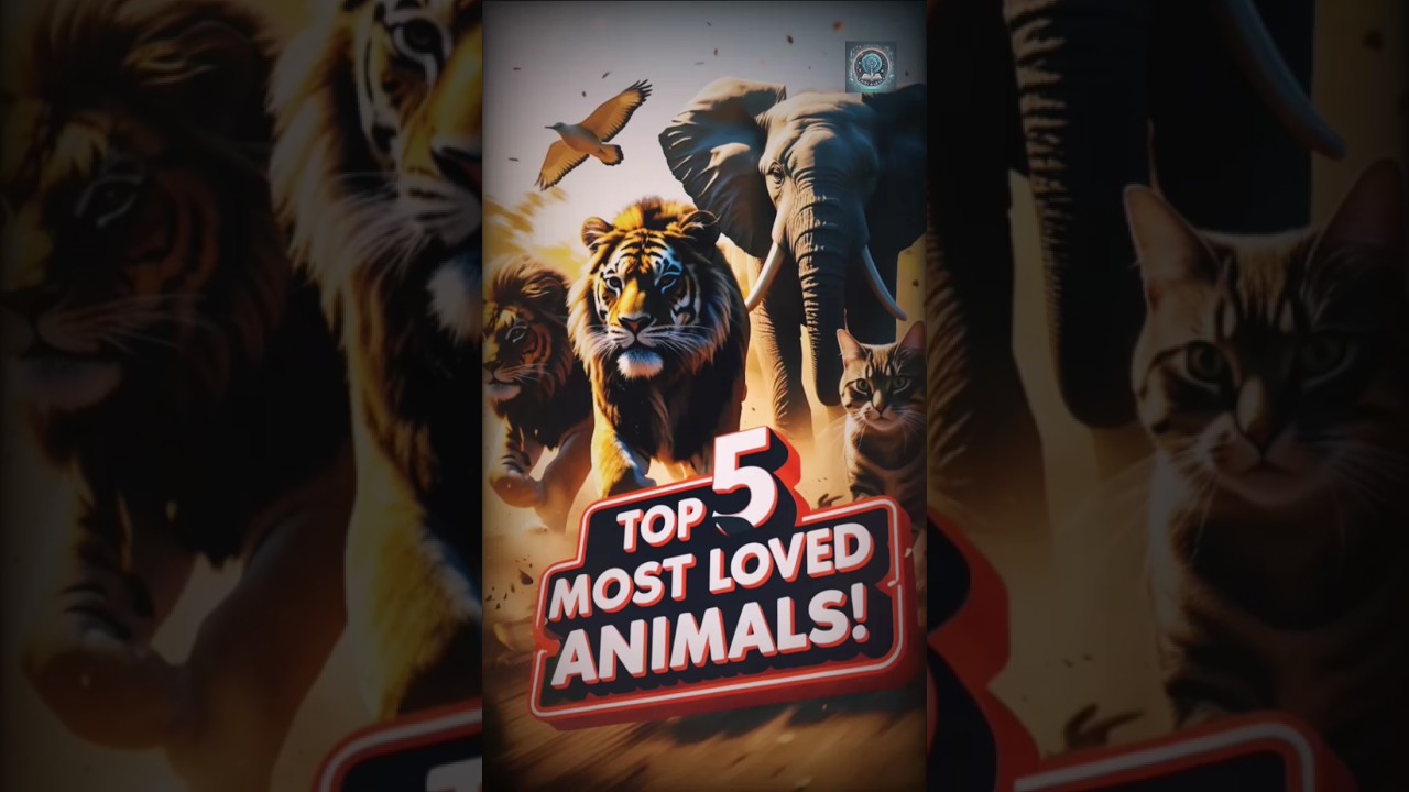 Top 5 Most Loved Animals in Action | Realistic AI Motion Scenes 