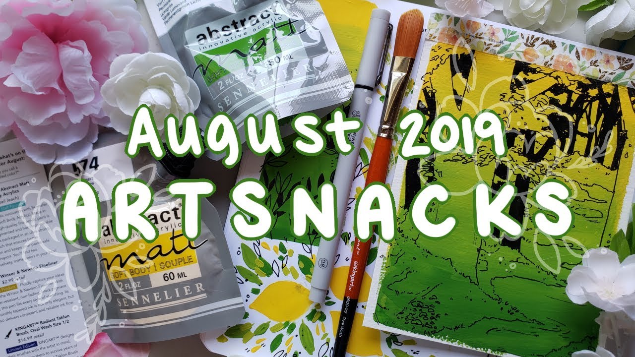 ﾐ☆ August 2019 Artsnacks