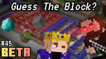 Guess The Block!?!?!?! | Minecraft Beta 1.7.3