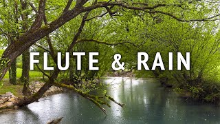 Relaxing Native American Flute Music with Rain Sounds for for Meditation, Calm, Sleep &amp; Relaxation