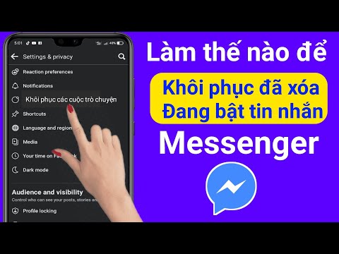 Video Cách khôi phục tin nhắn đã xóa trên Messenger (2022)|... - youtube