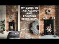 MY STEP BY STEP GUIDE TO INSTALLING AND POINTING BRICK SLIPS | Kerry Lockwood