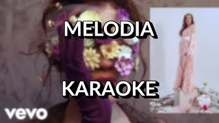Video thumbnail of "Sanah - Melodia [karaoke/instrumental] - Polinstrumentalista"