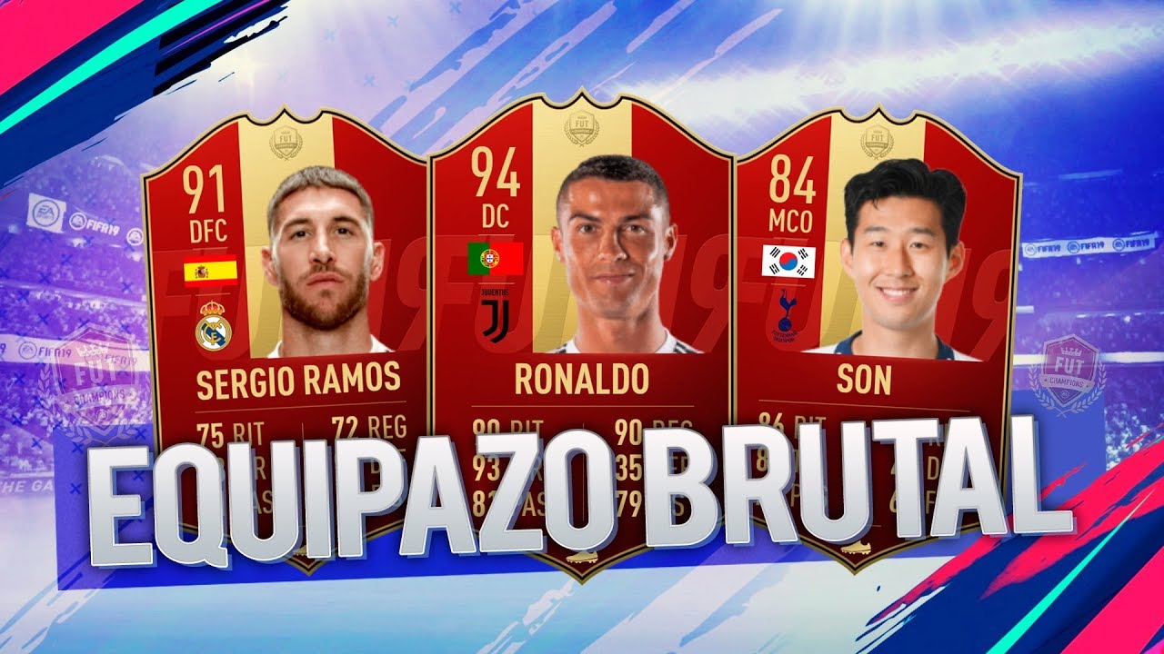 CRISTIANO RONALDO! EQUIPAZO 5 MILLONES FUT CHAMPIONS!