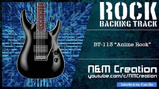 Miniatura del video "Japanimation Pop / Digital Rock Backing Track in Em | BT-113"