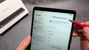 Samsung Galaxy Tab A11 / A11+ , How to Add or Remove Samsung Account