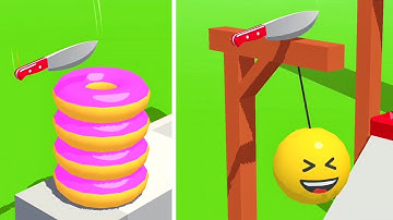 Slice it All Gameplay! Satisfying and Relaxing ASMR Slicing Video NEW UPDATE