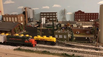 My 4x8 x 2 HO Layout - Just Running Trains in Circles