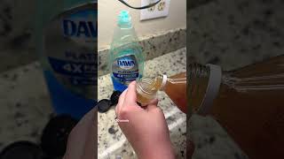 Fruit fly trap recipe DIY! #fruitflytrap