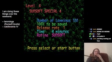 Lemmings - Sunsoft Level 4