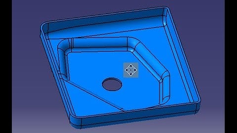 Catia V5 Tutorial For Beginners Sketcher& Part Design Basic Filleting & SHELL