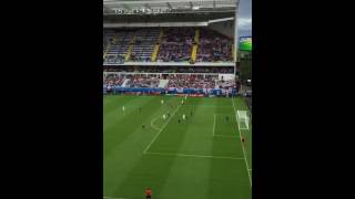 Daniel Sturridge goal vs wales - fan footage