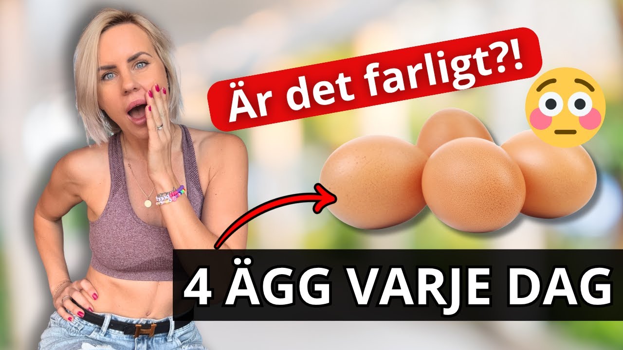 Därför bör du äta 4 ägg om dagen – varje dag