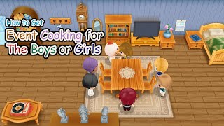 How to Get Event Cooking for The Boys or Girls | Story of Seasons Friends of Mineral Town