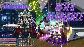 Digimon Masters: Duftmon X 💜 SS+ / Rebalance Stats And Skill (HP4 /AT11 /CT15 / EV5 Perfect)