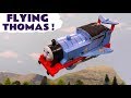 Thomas The Tank Engine Saves The Day with a Flying Rescue like Superman and Avengers Iron Man TT4U