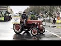 Protest Korso- &quot;Unter den Linden&quot; in Berlin 15.01.2024