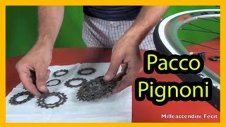 Sostituzione pacco pignoni - Cassette Gear Removal and Installation M.Morelli.