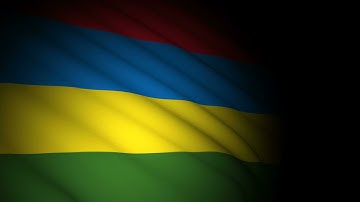 Mauritius Country Flag Animation | Full HD | Flags of the World