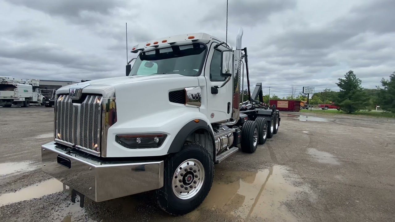Western Star 49X with 72,000 lb Multilift Hooklift YouTube