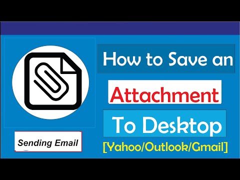 How to Save An Email Attachment to Desktop
