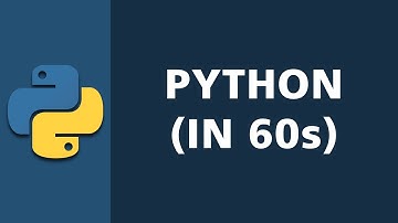 Python in 60 seconds