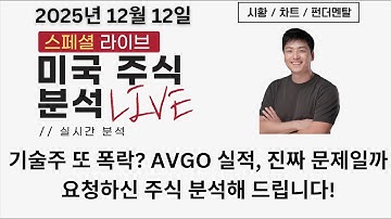 [미국주식]기술주 왜 갑자기 무너졌나? 진짜 원인 정리+요청 주식 분석! (NVDA, AVGO, AMD, ORCL, IREN, IMVT, RIVN, ASND, LULU, YOU)