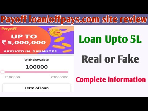 Payoff loan/offpays.com site review