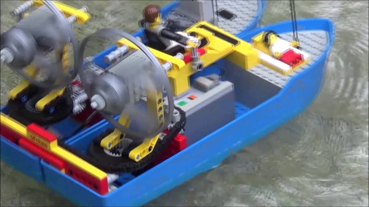 LEGO : Air Boat Rc .... by üfchen - YouTube